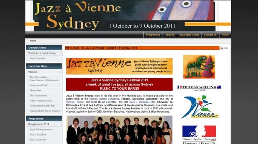 Jazz a Vienne Sydney