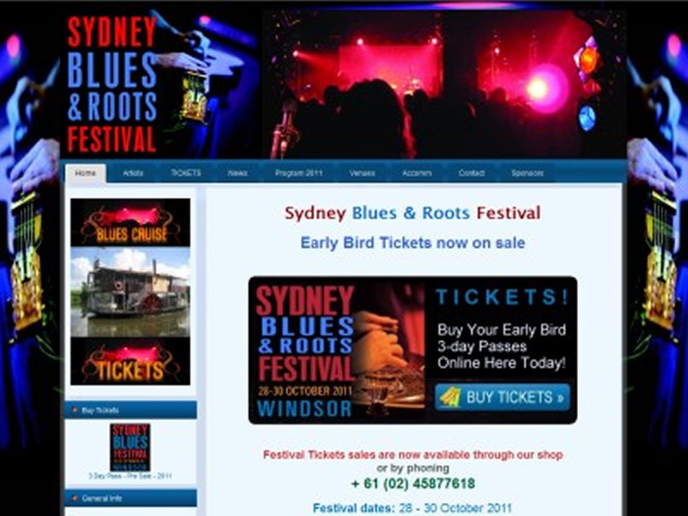 Sydney Blues & Roots Festival 2011