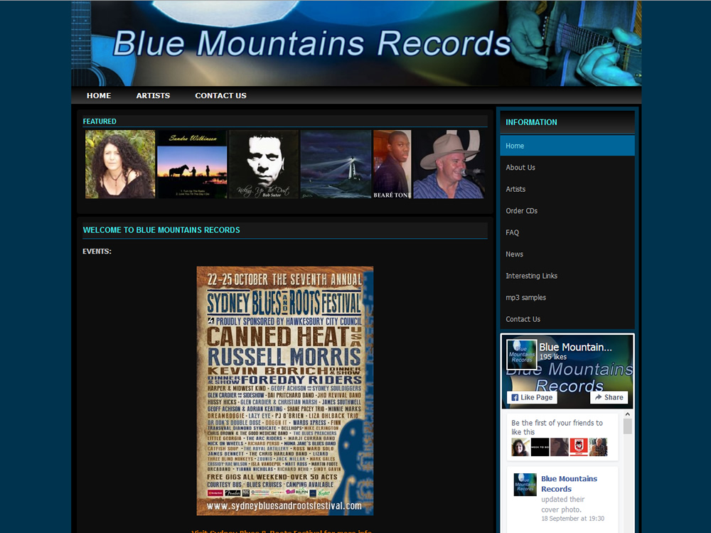 Blue Mountains Records
